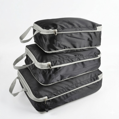 TravelMinded Reiscompressie Opbergzakken (set van 3) - De ideale set om veel mee te nemen in je bagage!