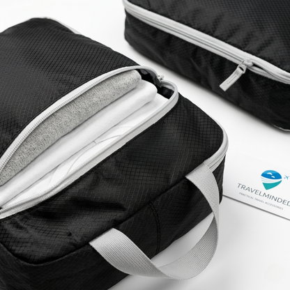 TravelMinded Reiscompressie Opbergzakken (set van 3) - De ideale set om veel mee te nemen in je bagage!