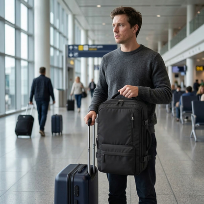 Travelminded Vacuum Rugzak™ | Neem tot 50% meer mee zonder extra bagagekosten