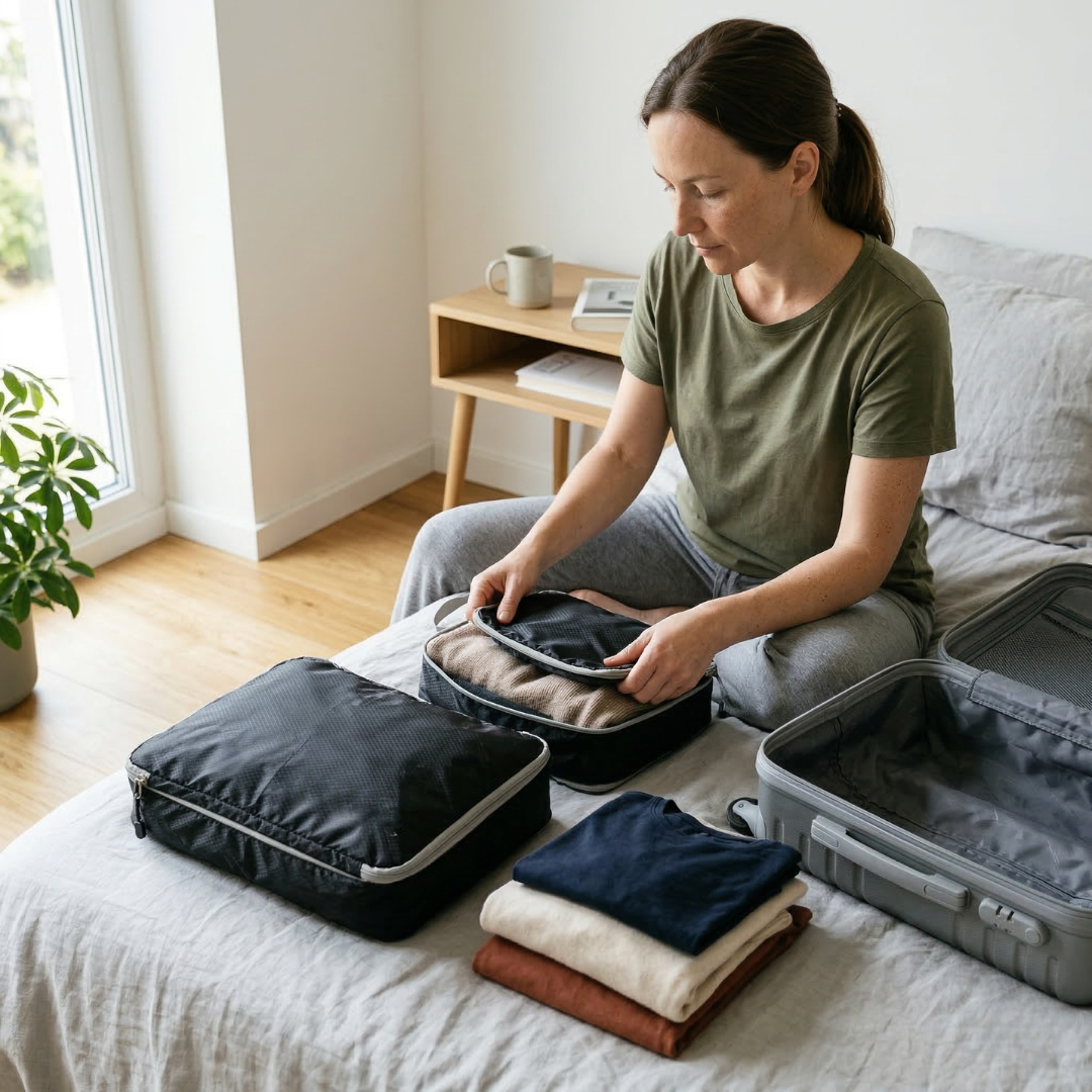TravelMinded Reiscompressie Opbergzakken (set van 3) - De ideale set om veel mee te nemen in je bagage!