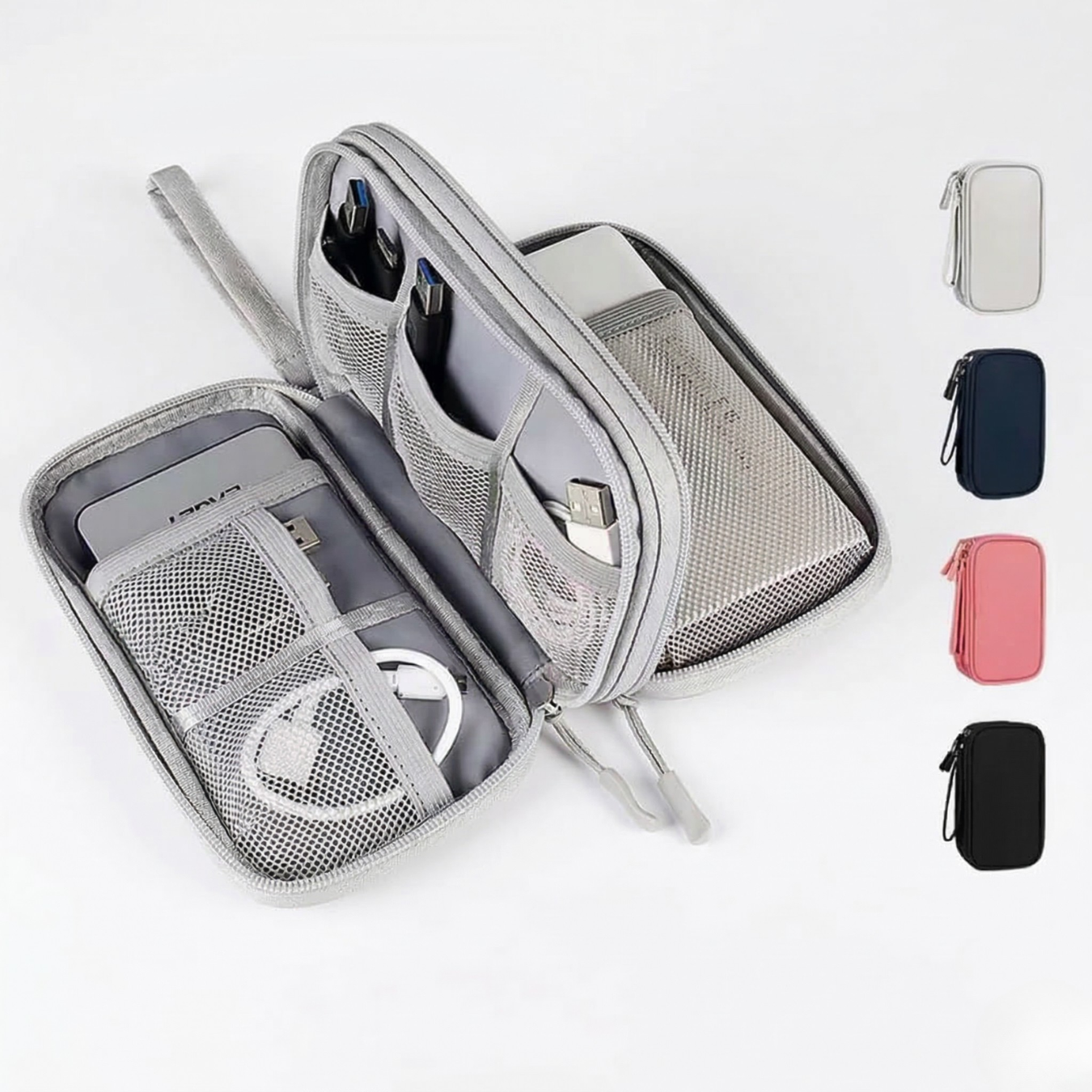 Travelminded Cable Organizer™ – Altijd je kabels perfect georganiseerd op reis