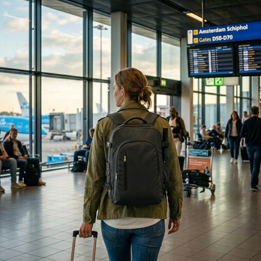 TravelMinded Reisrugzak - Klaar voor in de cabine van elke low cost carrier!