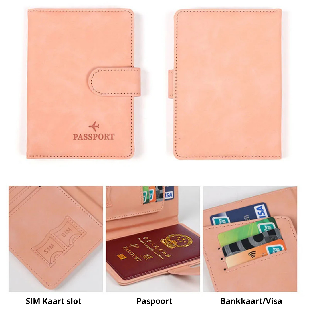TravelMinded™ Paspoorthoes – Nooit Meer Stress bij de Douane