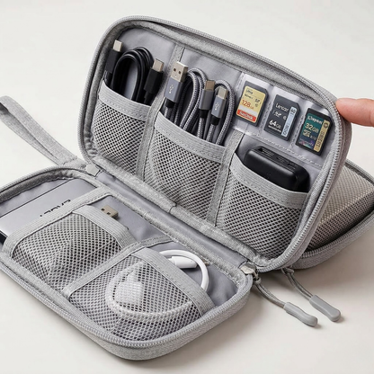 Travelminded Cable Organizer™ – Altijd je kabels perfect georganiseerd op reis