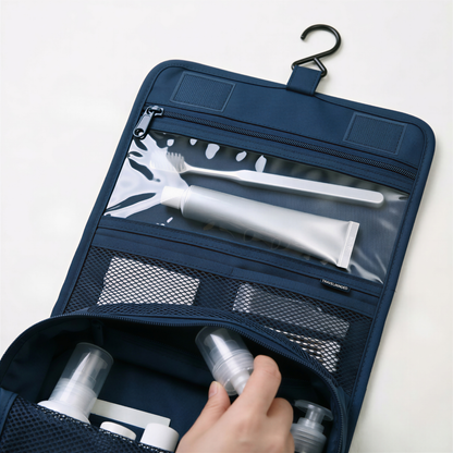 TravelMinded Toilettas met Haak - Overal Gemakkelijk Ophangen