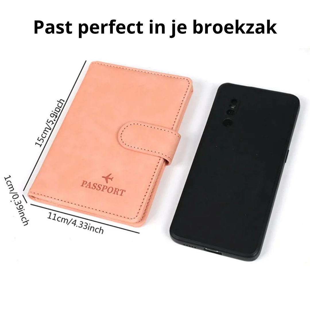TravelMinded™ Paspoorthoes – Nooit Meer Stress bij de Douane