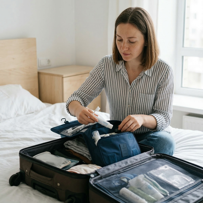 TravelMinded Toilettas met Haak - Overal Gemakkelijk Ophangen