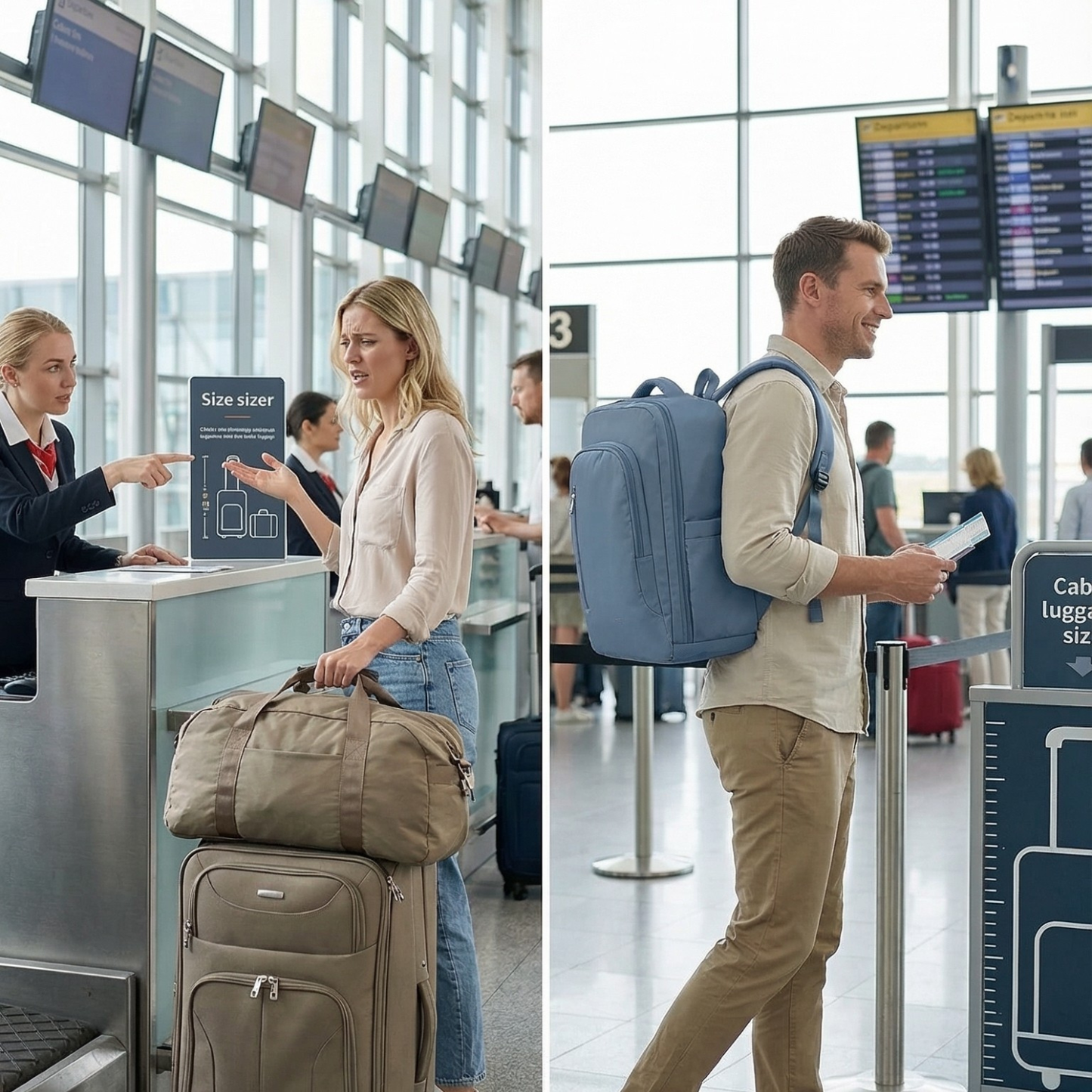 TravelMinded Reisrugzak - Klaar voor in de cabine van elke low cost carrier!